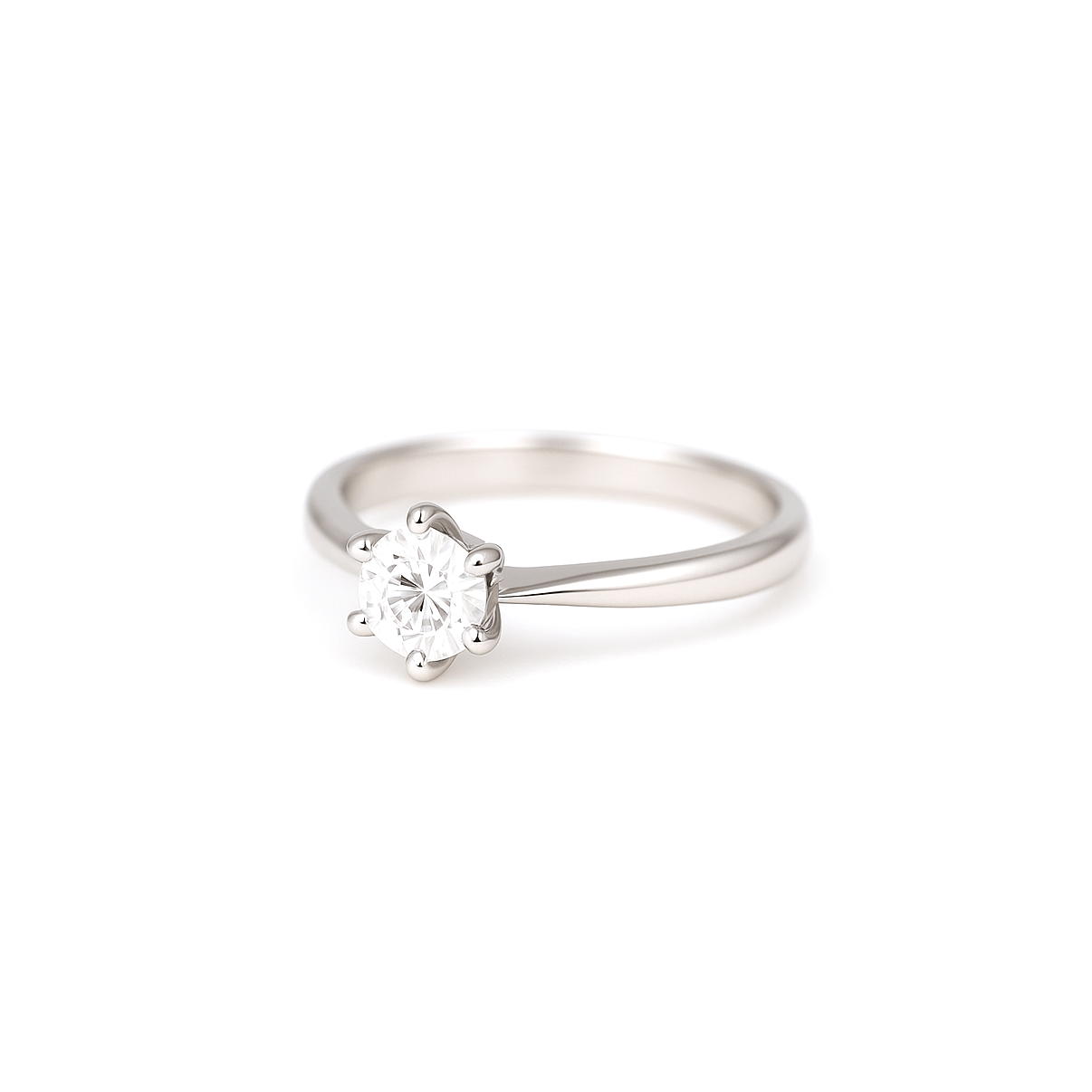 Anello solitario con brillante